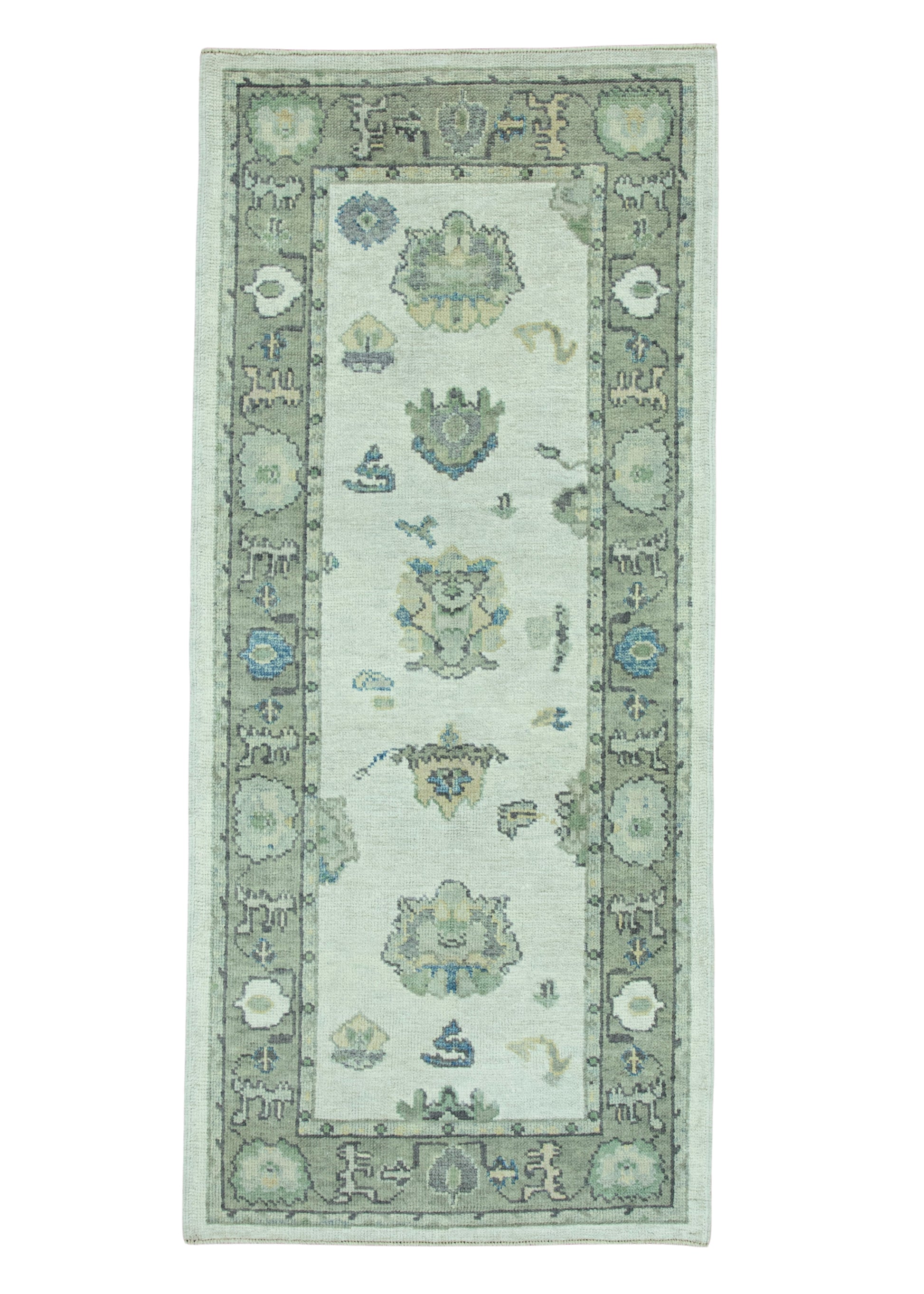 Turkish Oushak Rug 3' x 6'9" #19155