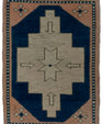Turkish Mini Rug Oriental Hand Knotted Vintage Rug 1'10" x 2'5" #20619