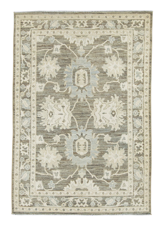 Oushak Rug 4'0" x 5'11" #22725