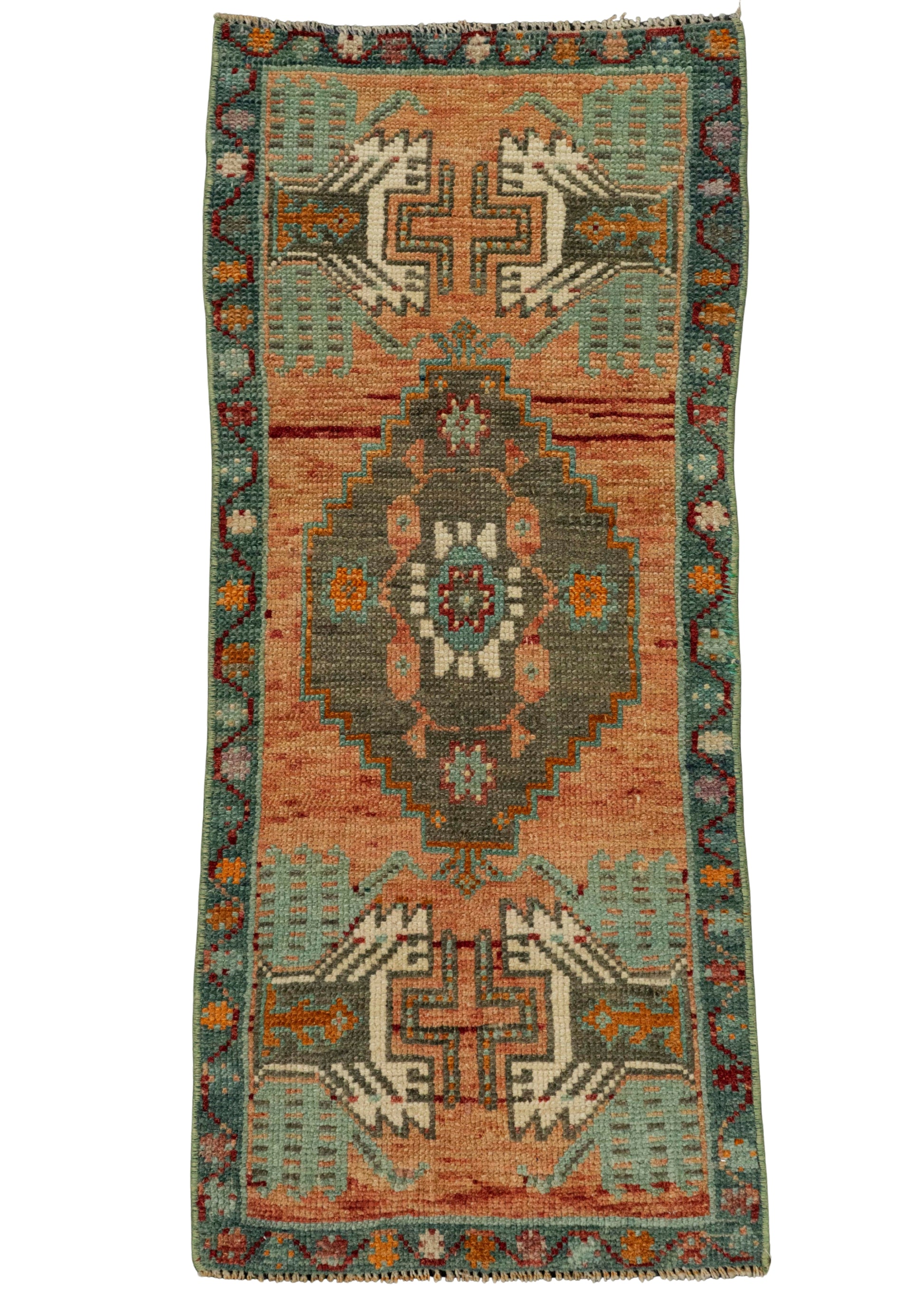 Turkish Yastik Rug 1'4" x 3'2" #21179