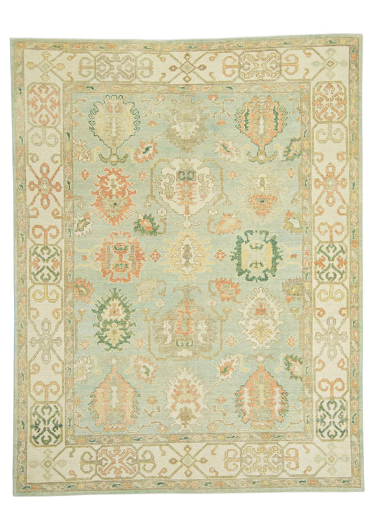 Turkish Oushak Rug 8'1" x 10'5" #22215
