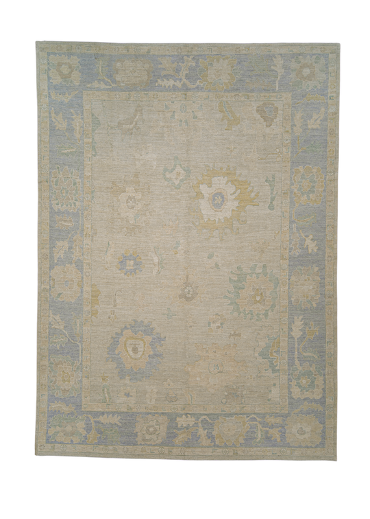 Turkish Oushak Rug 10'2" x 13'11" #11574