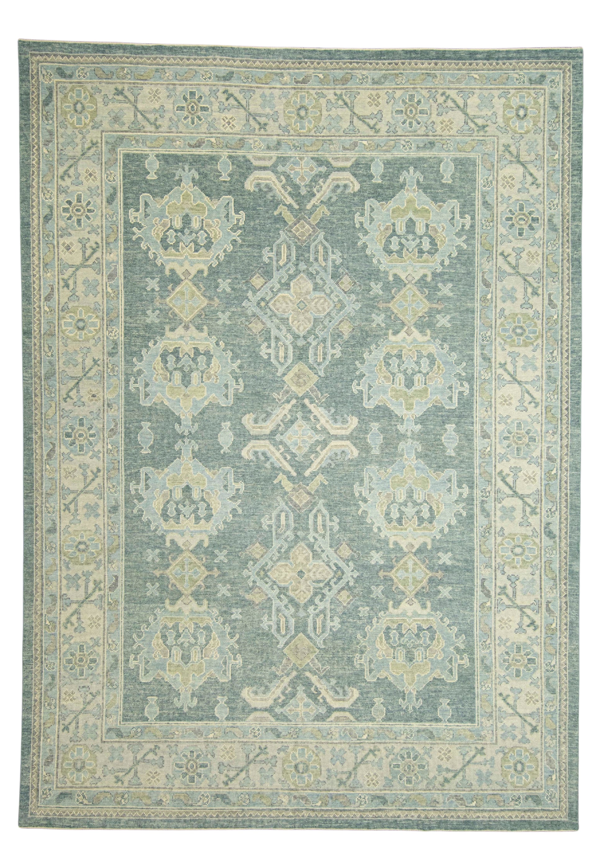 Turkish Oushak Rug 9'2" x 12'10" #22196