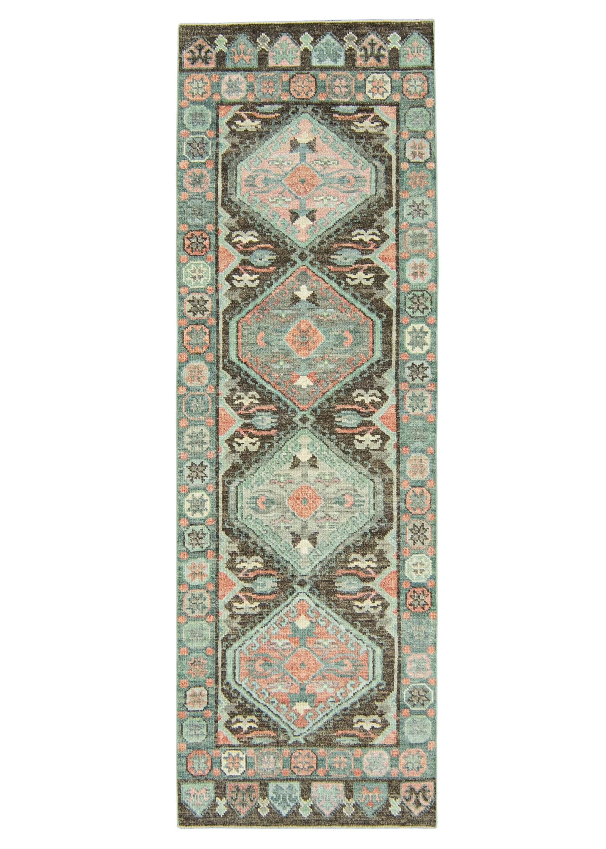 Turkish Oushak Rug 2'9" x 8'4" #20227