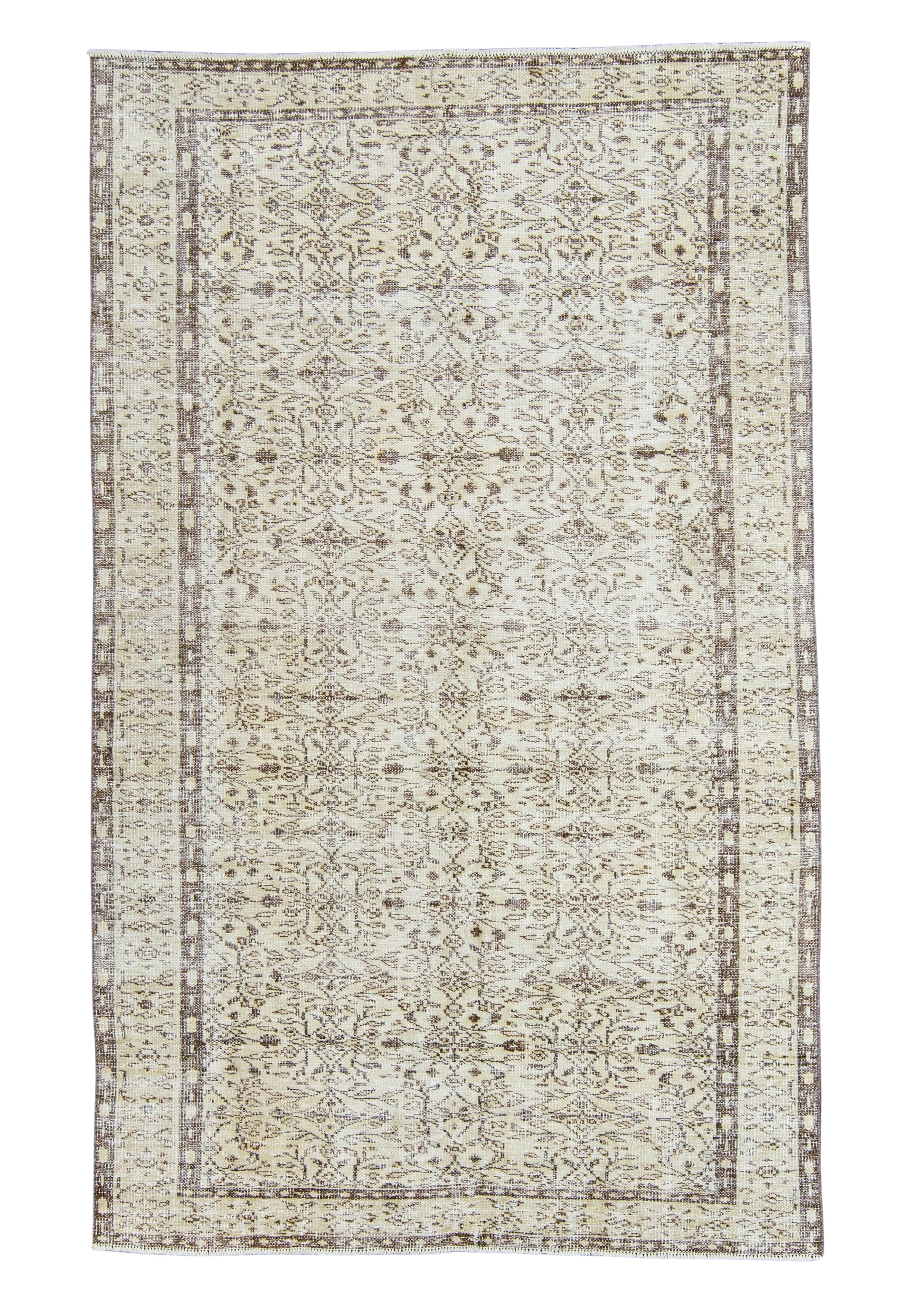 Turkish Vintage Rug  5'5" x 8'10" #21397