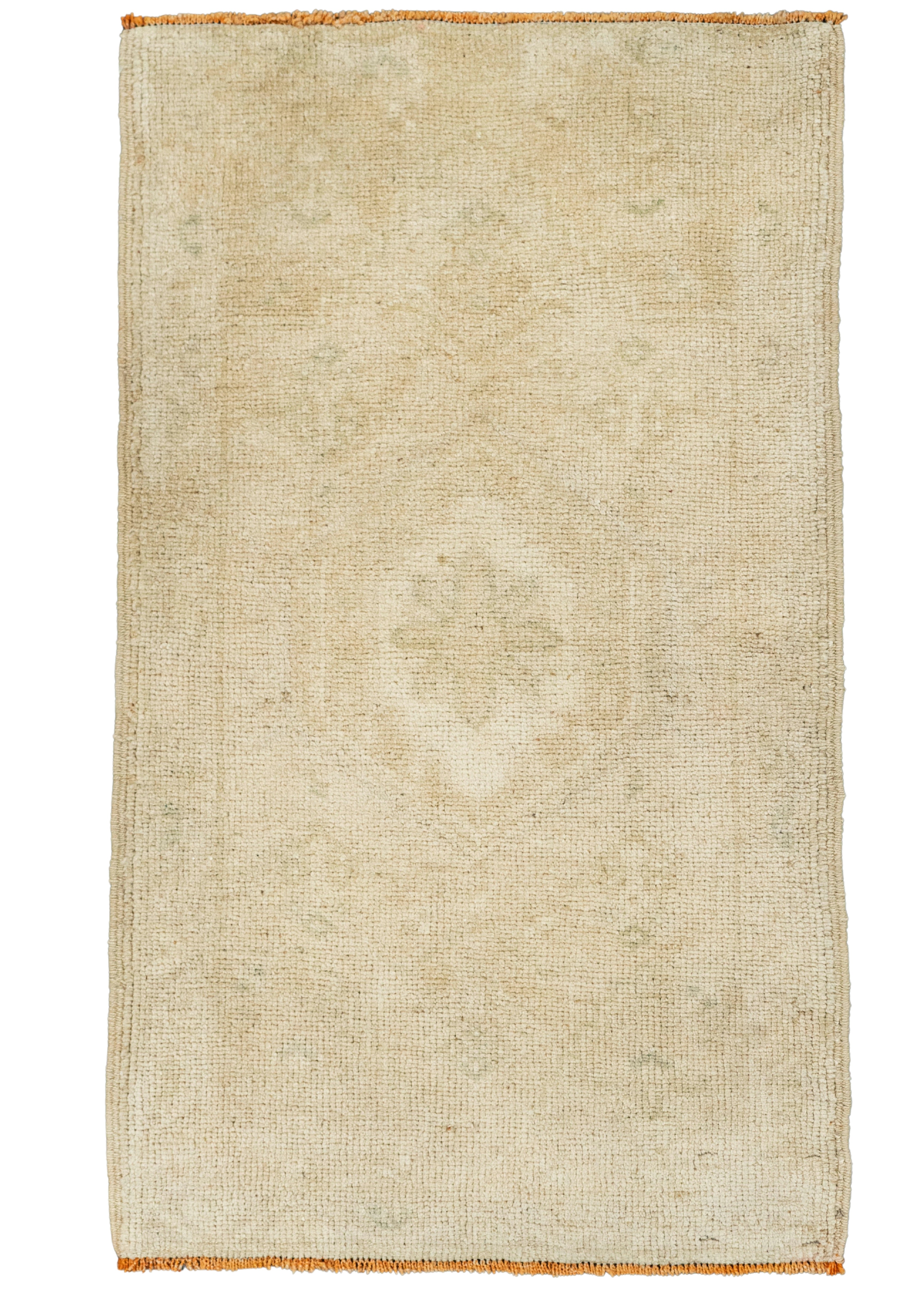 Turkish Mini Rug Oriental Hand Knotted Vintage Rug 1'7