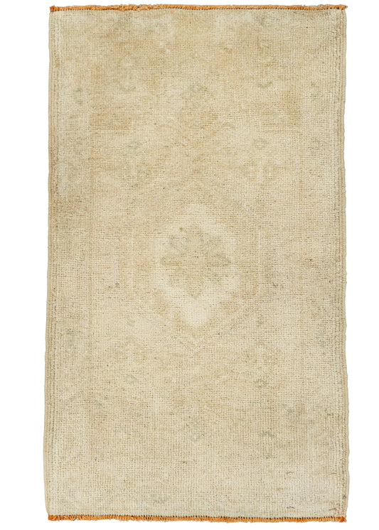 Turkish Mini Rug Oriental Hand Knotted Vintage Rug  1'7" x  2'8" #22128