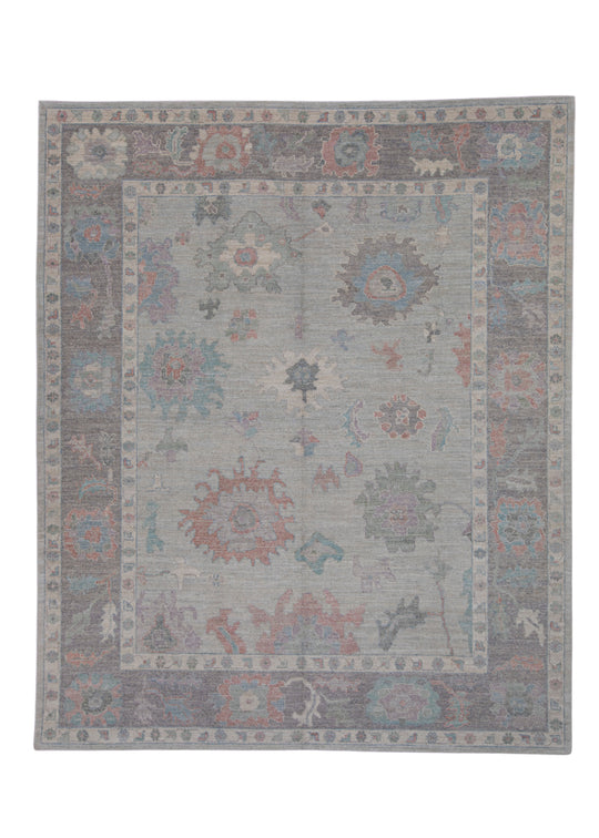 Turkish Oushak Rug 8'7" x 10'5" #16091