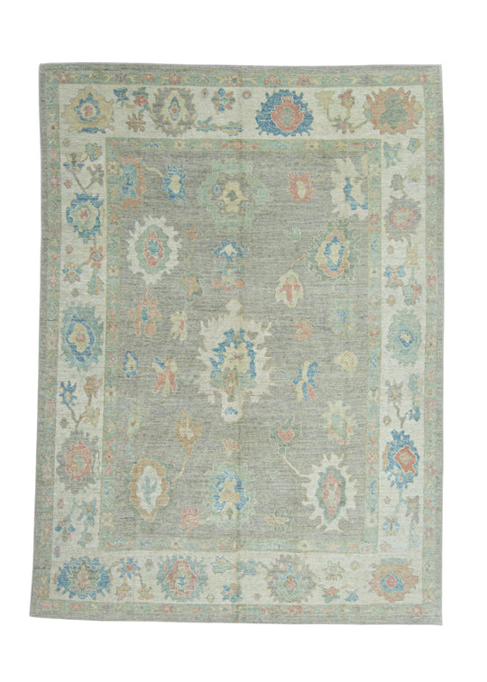 Turkish Oushak Rug 8'9" x 12' #17865