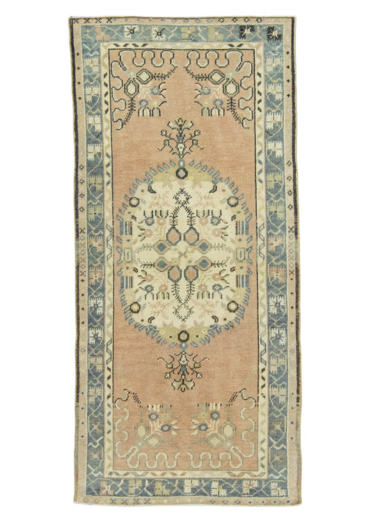 Turkish Anatolian Runner Rug 3'2" x 6'10" #22277