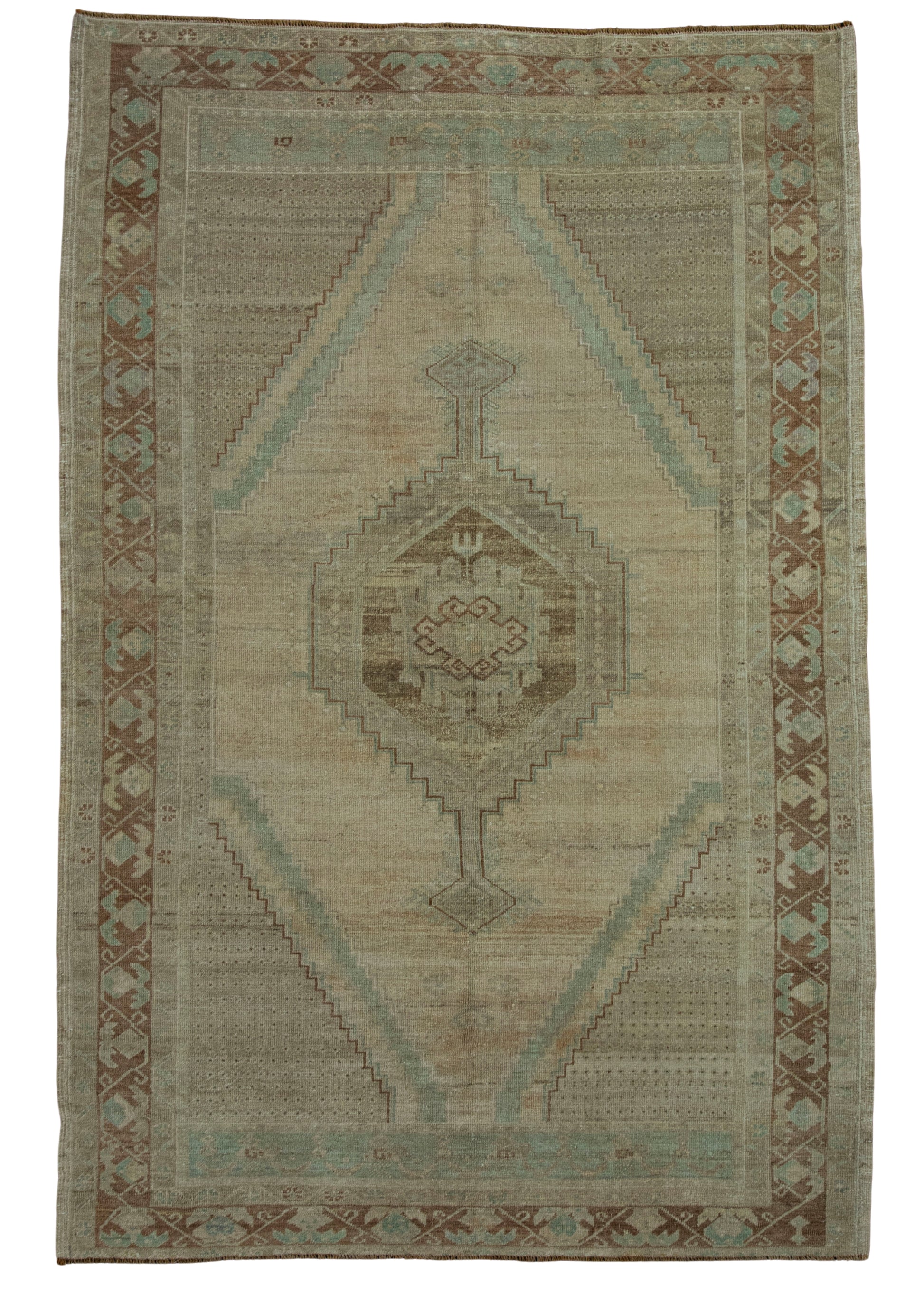 Turkish Vintage Rug 5'2" x 7'10" #20562
