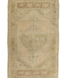 Turkish Mini Rug Oriental Hand Knotted Vintage Rug 1'11" x 3'1" #21081