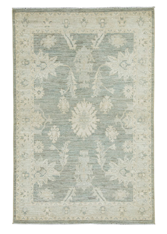 Oushak Rug 4'1" x 6'3" #22745