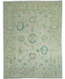 Turkish Oushak Rug 9'1" x 11'9" #18557