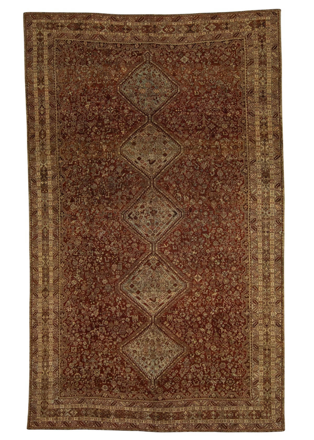 Antique Turkish Rug 8'7'' x 14' #24904