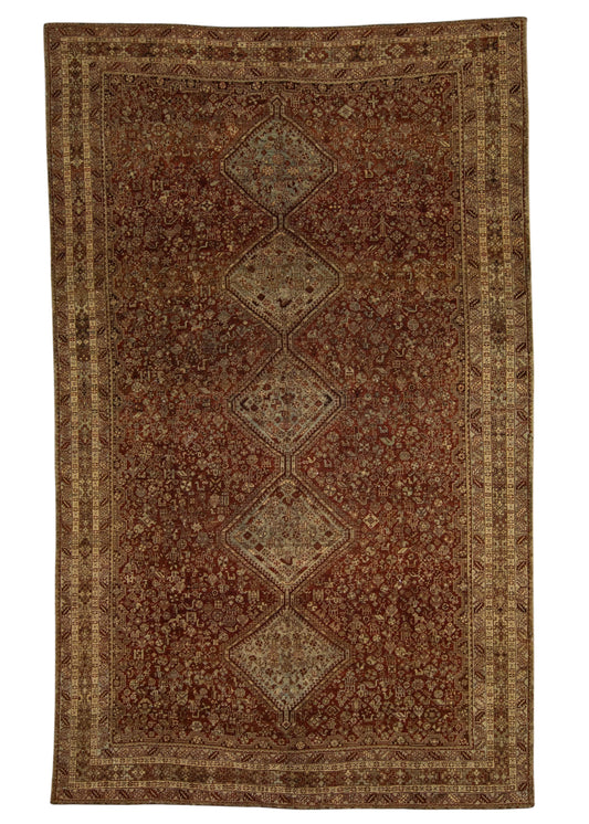 Antique Turkish Rug 8'7'' x 14' #24904
