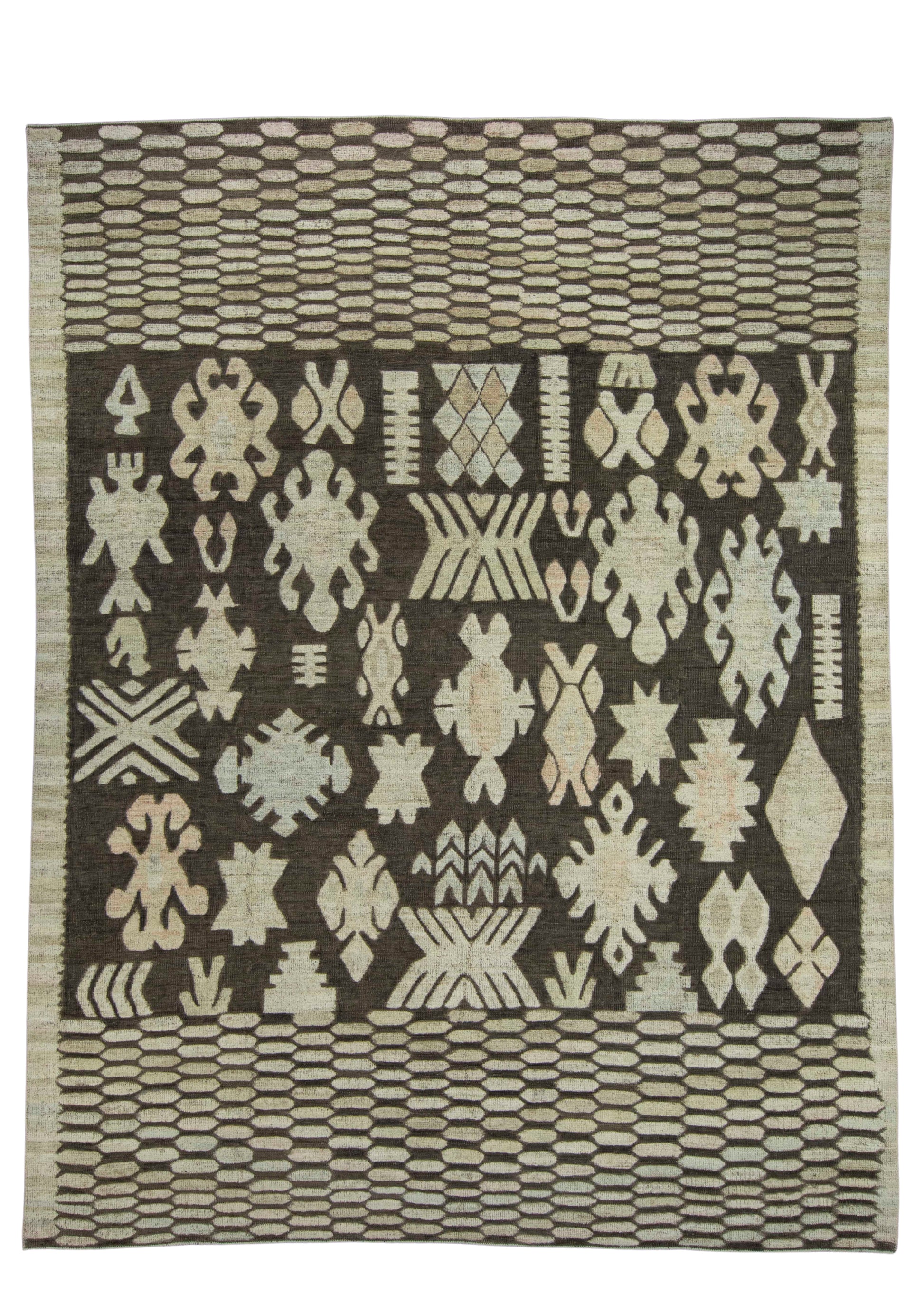 Turkish Kilim Oriental Handmade Flatweave 9'7" x 12'5" #18676