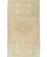 Turkish Mini Rug Oriental Hand Knotted Vintage Rug 1'7" x 2'11" #21239