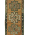 Turkish Mini Rug Oriental Hand Knotted Vintage Rug 1'6" x 3'1" #21235