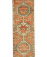 Turkish Vintage Rug  3'3" x 9'5" #22675