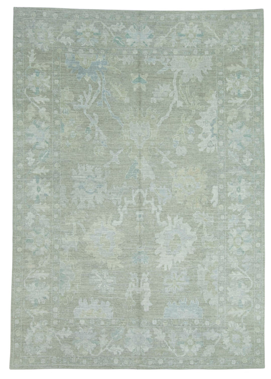 Turkish Oushak Rug 9'9" x 13'9" #19381