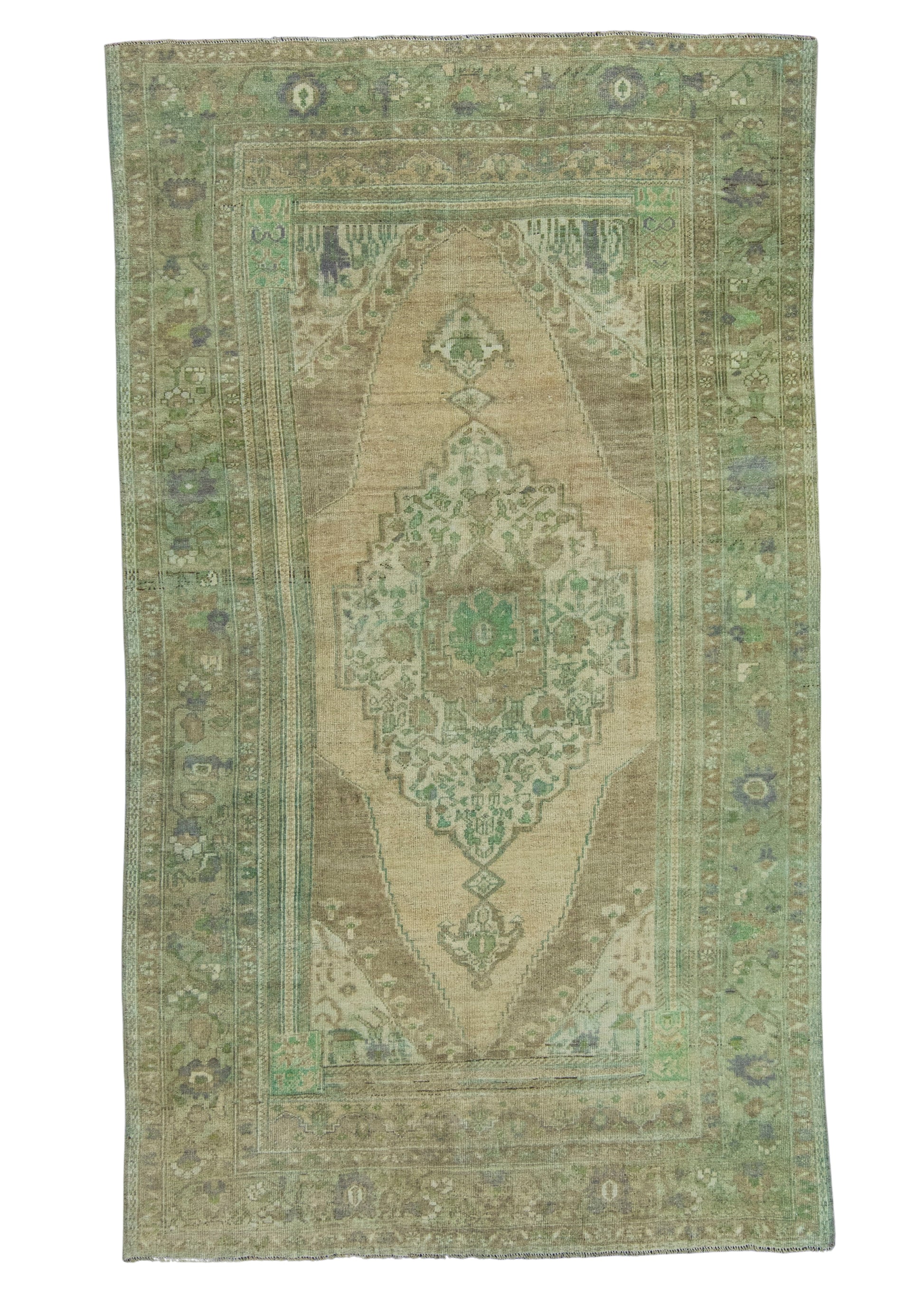 Turkish Vintage Rug 5'7" x 9'9" #20601