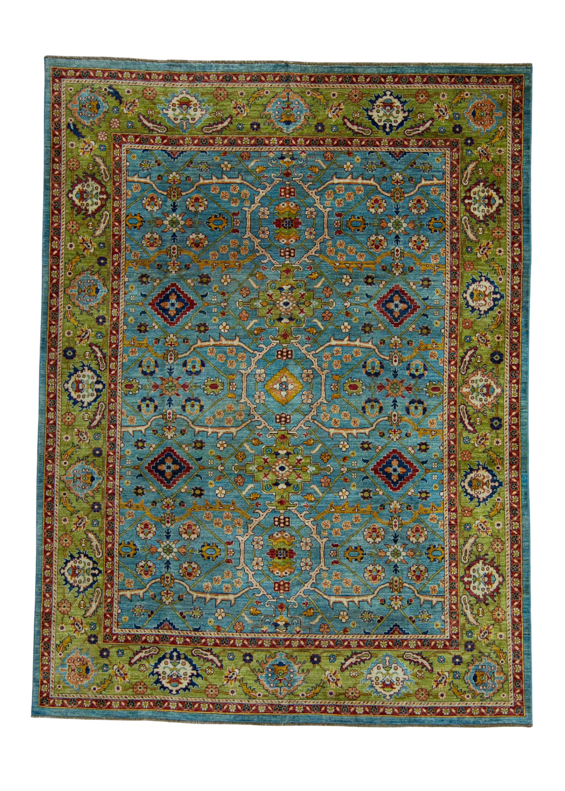 Oriental Hand Knotted Rug 7'11" x 10'7" #20649