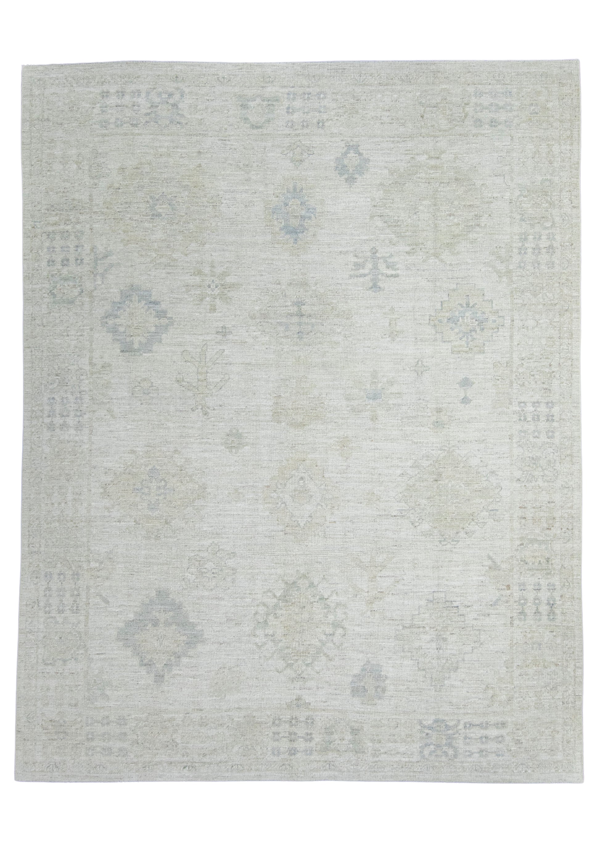 Turkish Oushak Rug 7'11" x 10'1" #20297