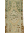 Turkish Mini Rug Oriental Hand Knotted Vintage Rug 1'7" x 3'2" #21072