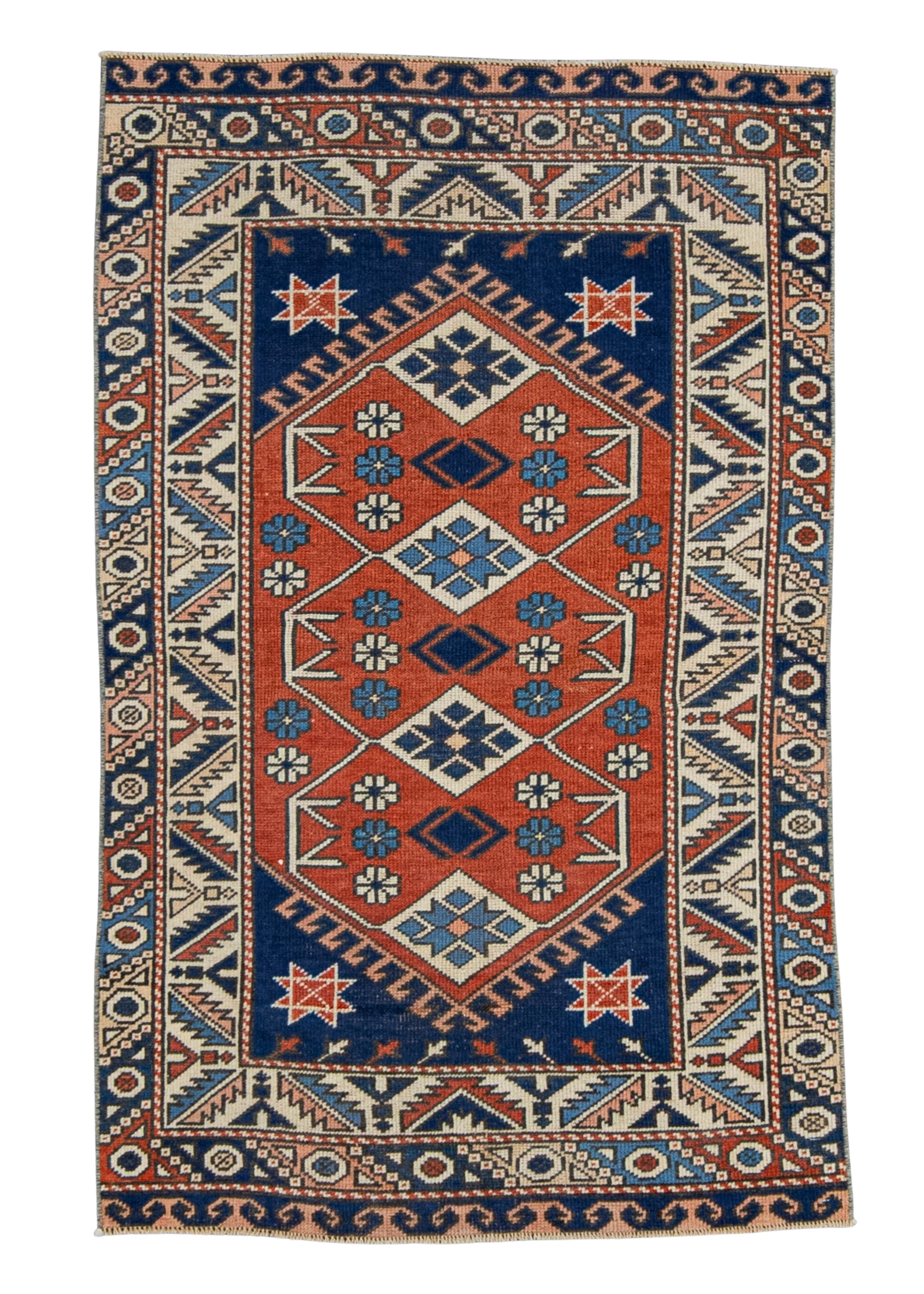 Turkish Vintage Rug  2'7" x 4' #21314