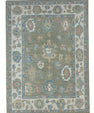 Turkish Oushak Rug 5'1" x 7' #17894