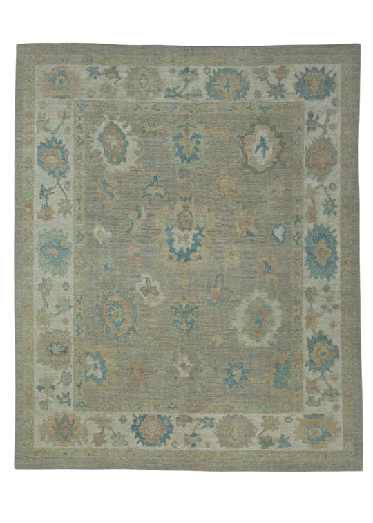 Turkish Oushak Rug 8'3" x 10'1" #17933