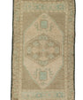 Turkish Mini Rug Oriental Hand Knotted Vintage Rug 1'9" x 3' #21087