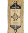 Turkish Yastik Rug  1'9" x  3'9" #22551