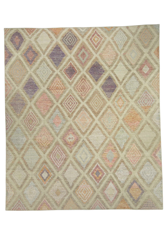 Turkish Kilim Oriental Handmade Flatweave 9'10" x 11'6" #18679