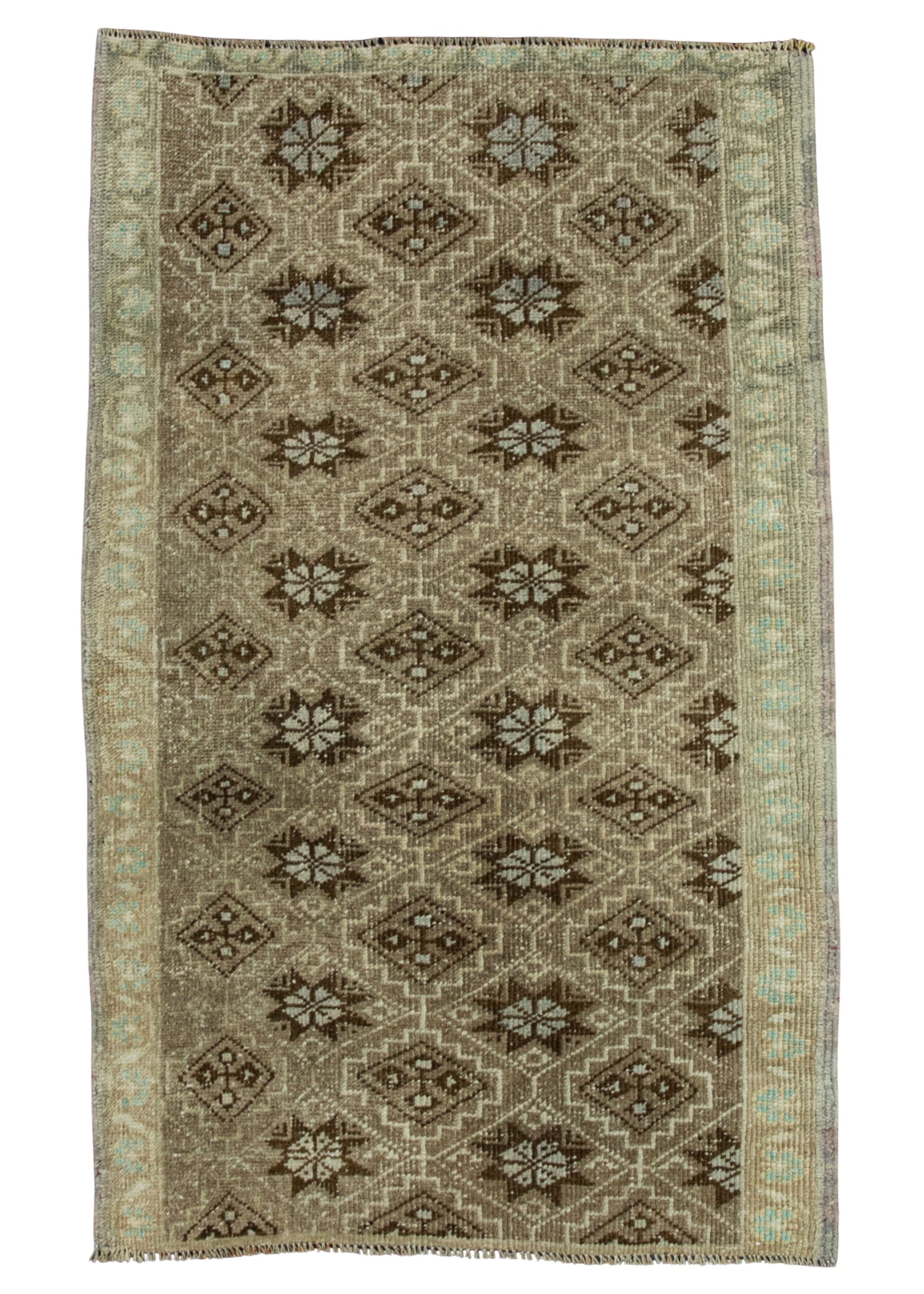 Turkish Vintage Rug  2'11" x 4'7" #20616