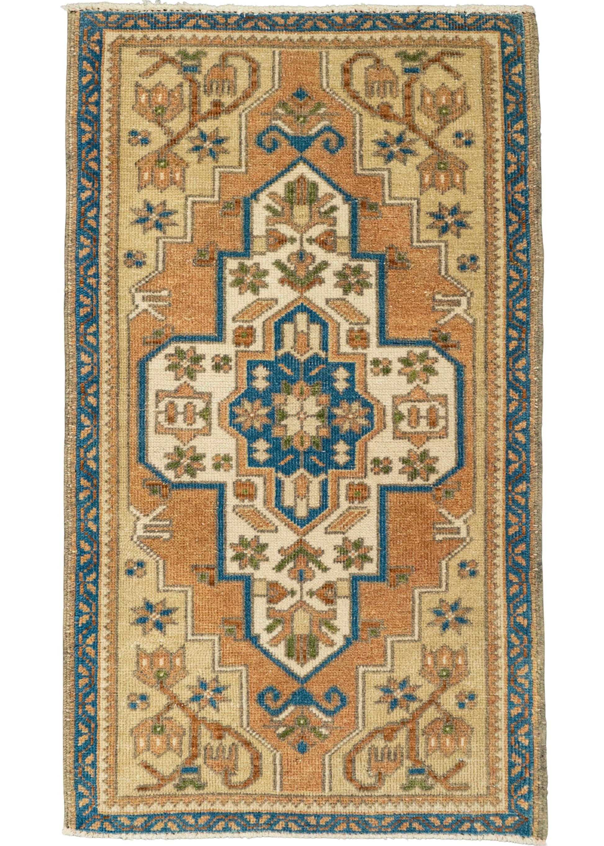 Turkish Yastik Rug  1'10" x  3'1" #23615