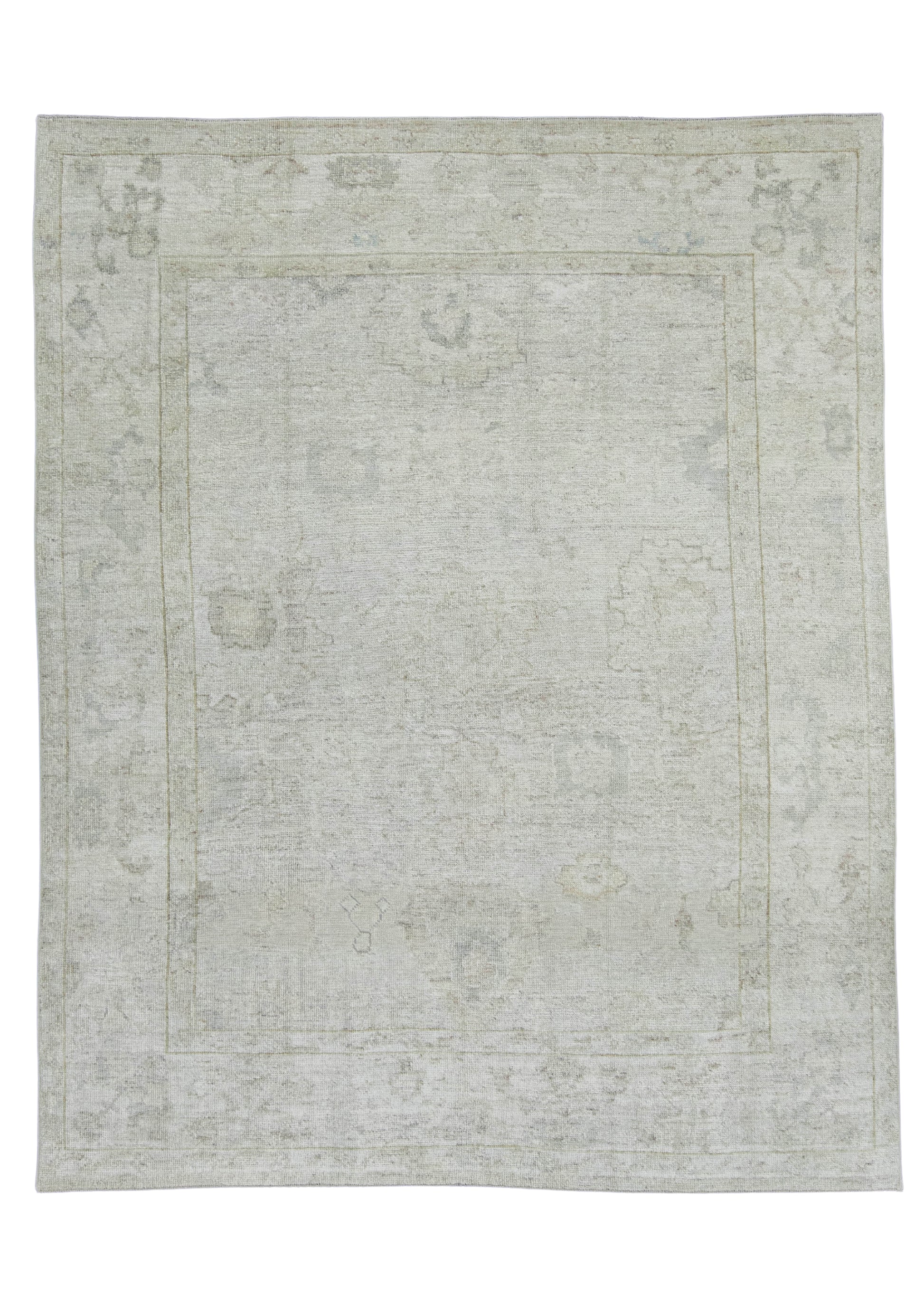 Turkish Oushak Rug 7'9" x 9'8" #20418