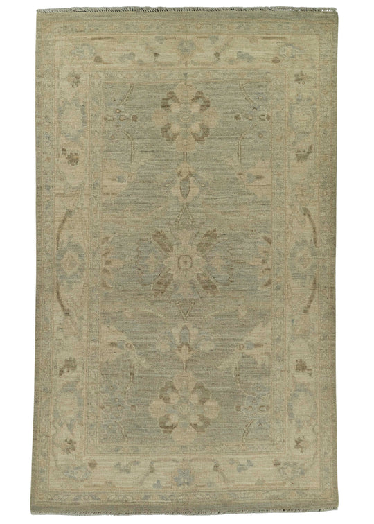 Oushak Rug 3'1" x 5'3" #21370