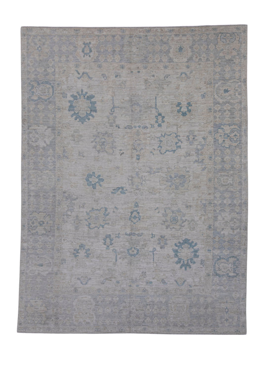 Turkish Oushak Rug 7'4" x 9'10" #16851