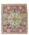 Turkish Mini Rug Oriental Hand Knotted Vintage Rug 2'2" x 2'4" #21193