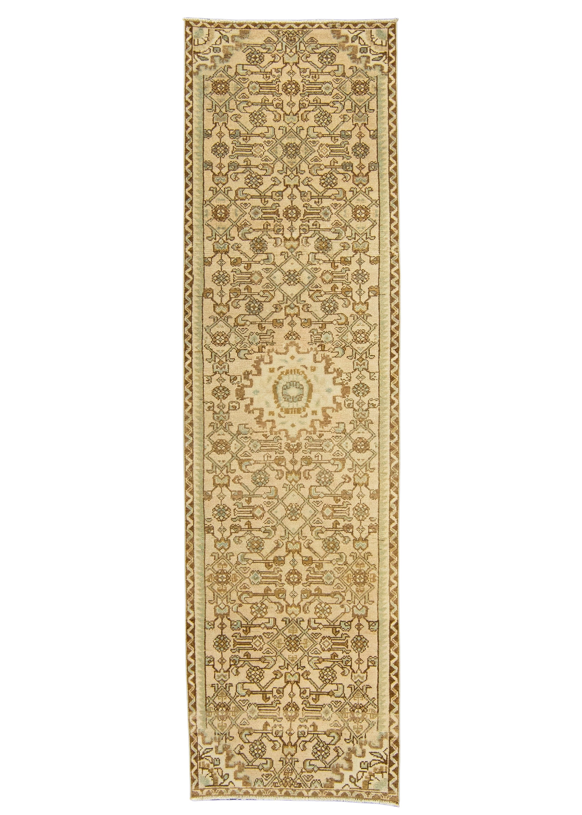 Turkish Vintage Rug  2'11" x 9'3" #22765