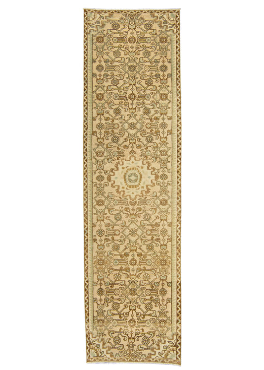 Turkish Vintage Rug  2'11" x 9'3" #22765