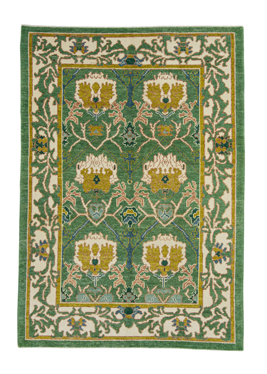 Turkish Oushak Rug 5'4" x 7'7" #22152