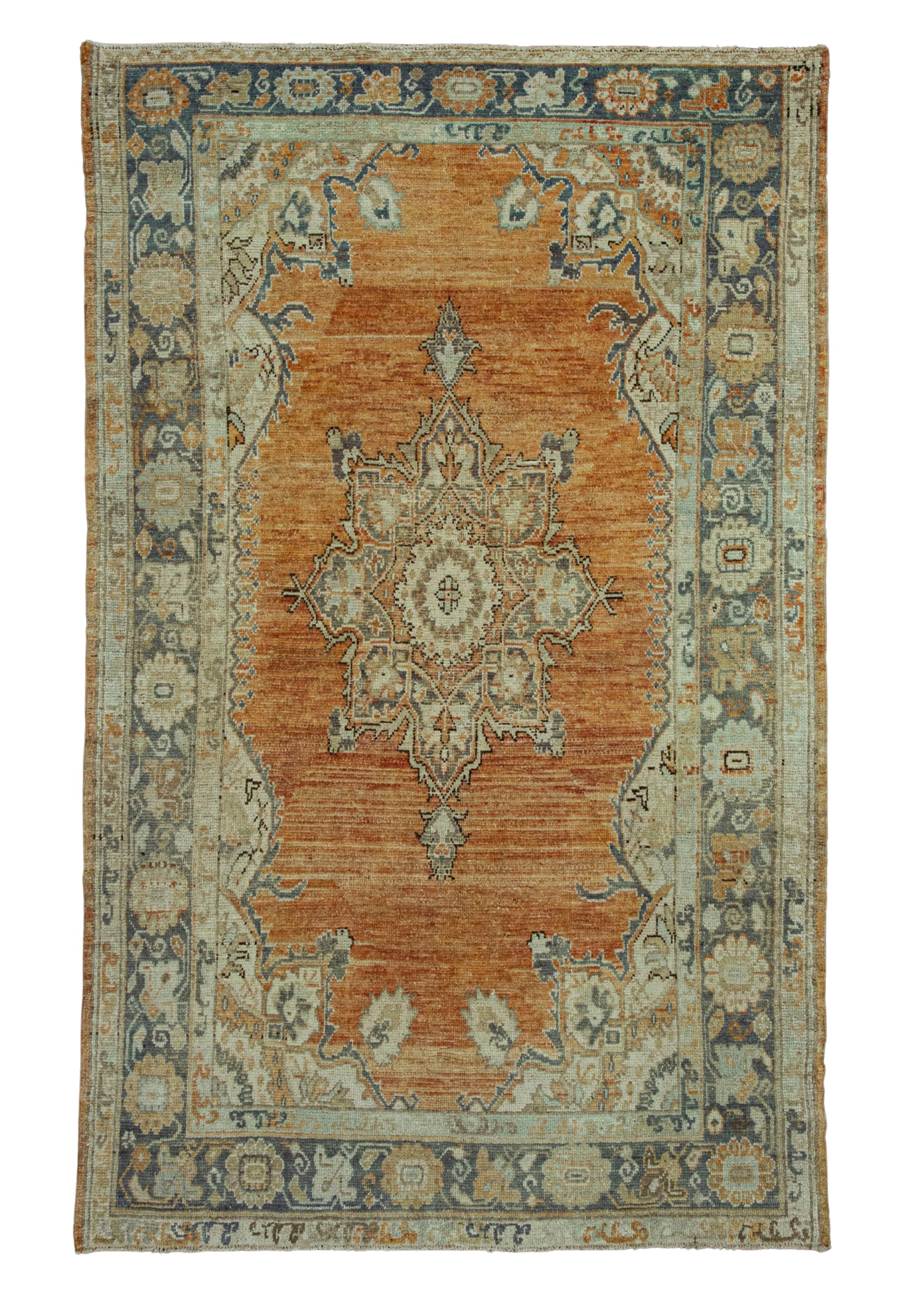 Turkish Vintage Rug 4'5" x 7'2" #20504