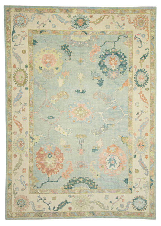 Turkish Oushak Rug 9'4" x 13' #22200