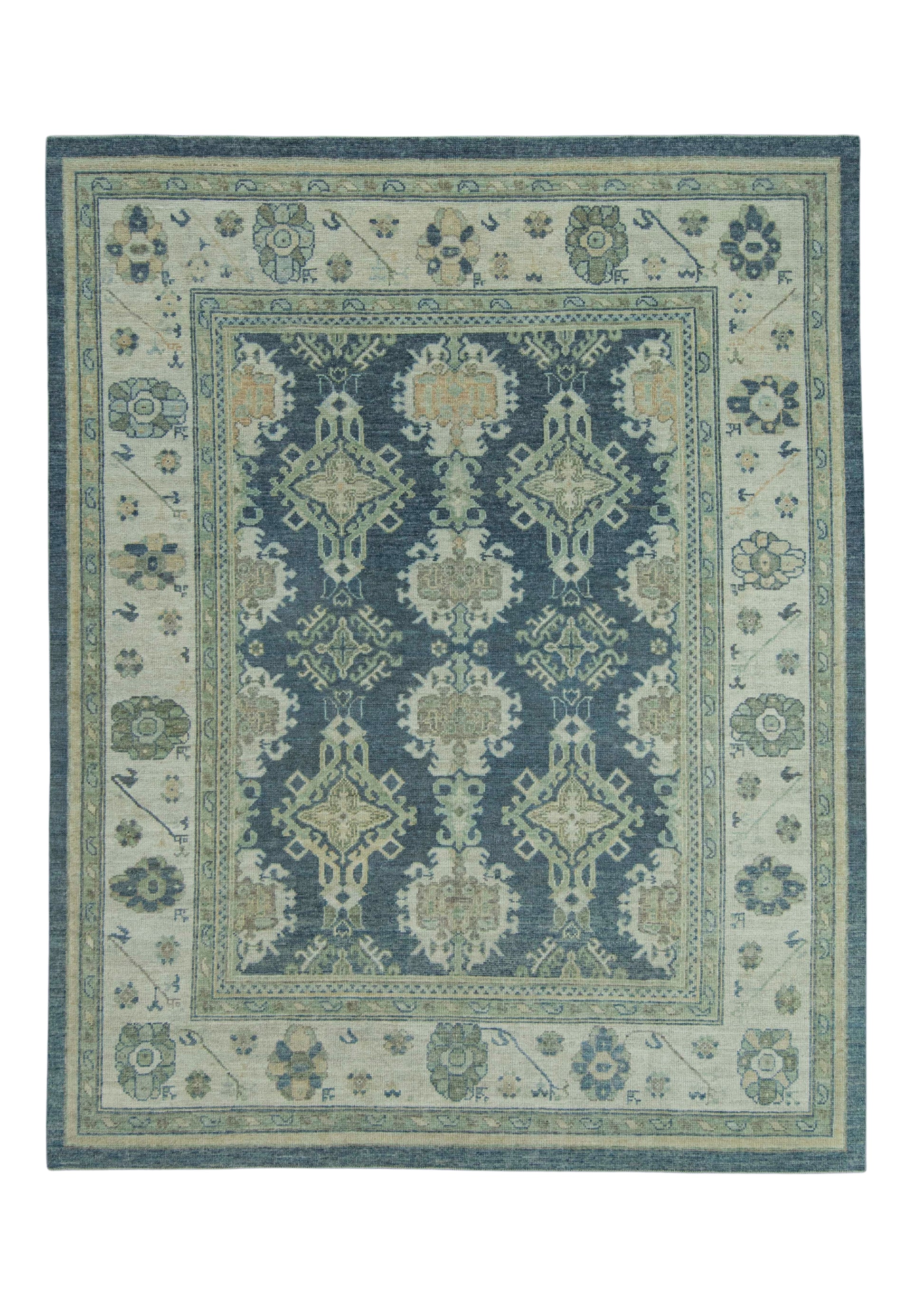 Turkish Oushak Rug 8'1" x 10'2" #19513