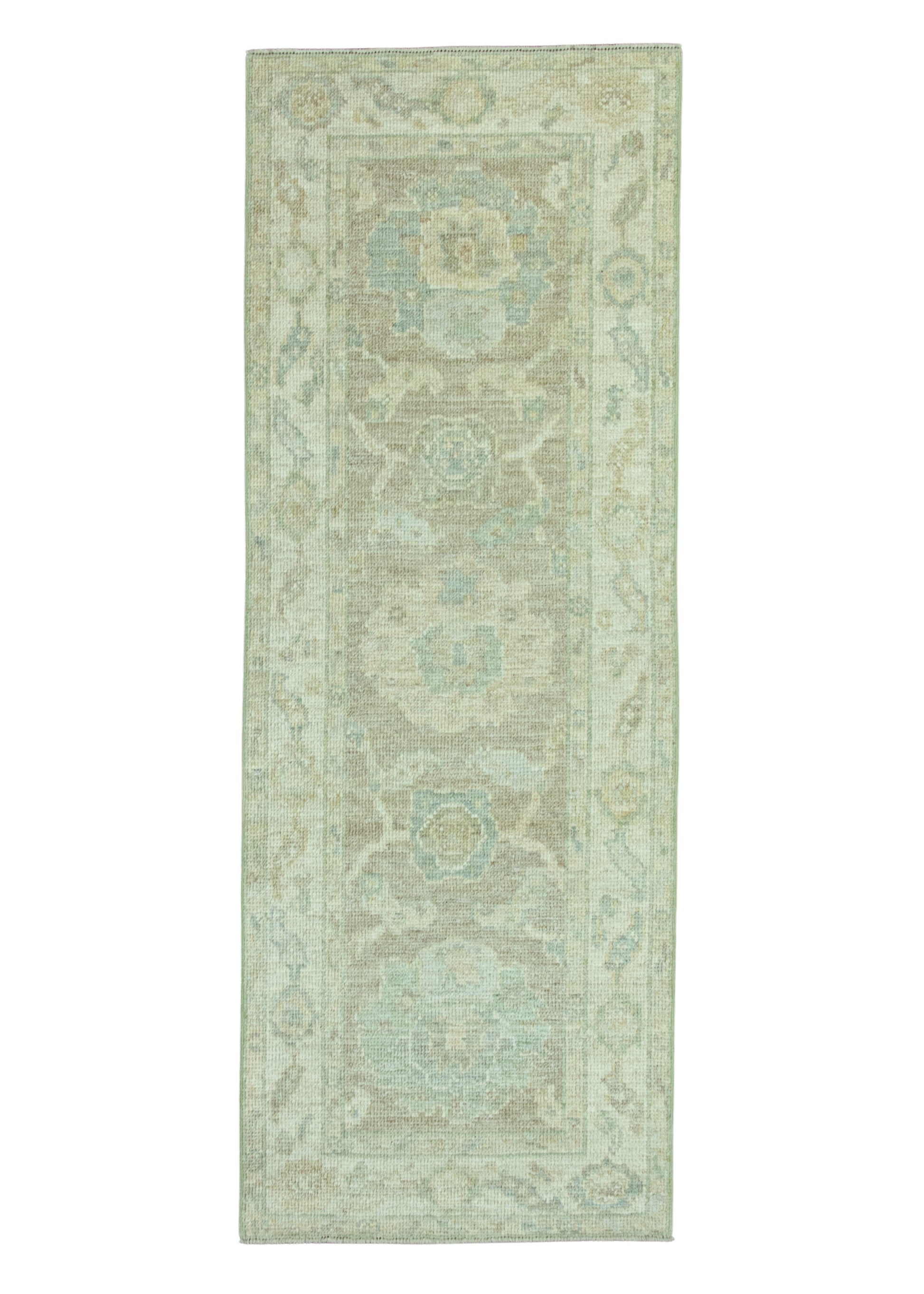 Turkish Oushak Rug 2'3" x 6'2" #19458