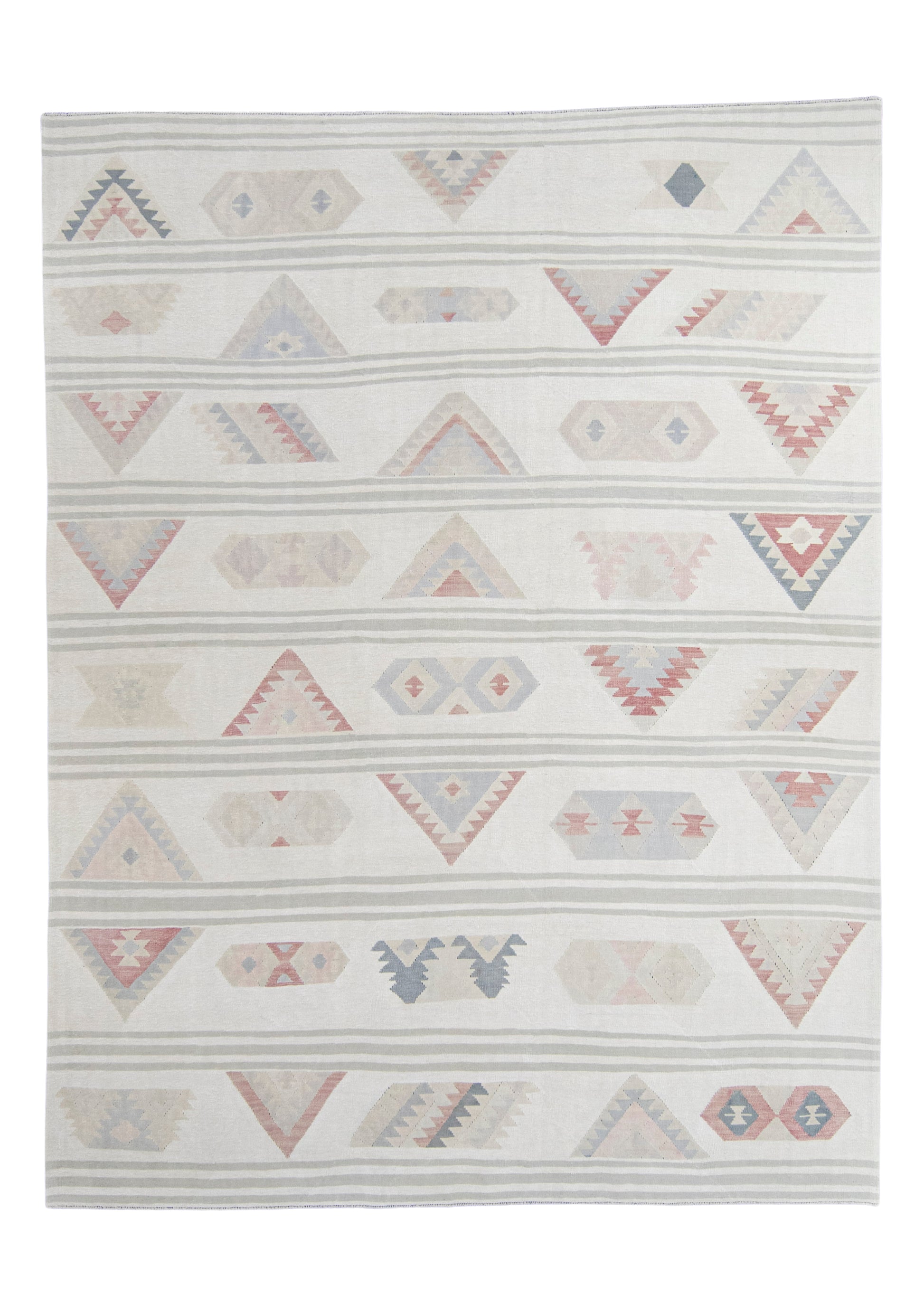 Turkish Kilim Oriental Handmade Flatweave 9'4" x 12'2" #20280