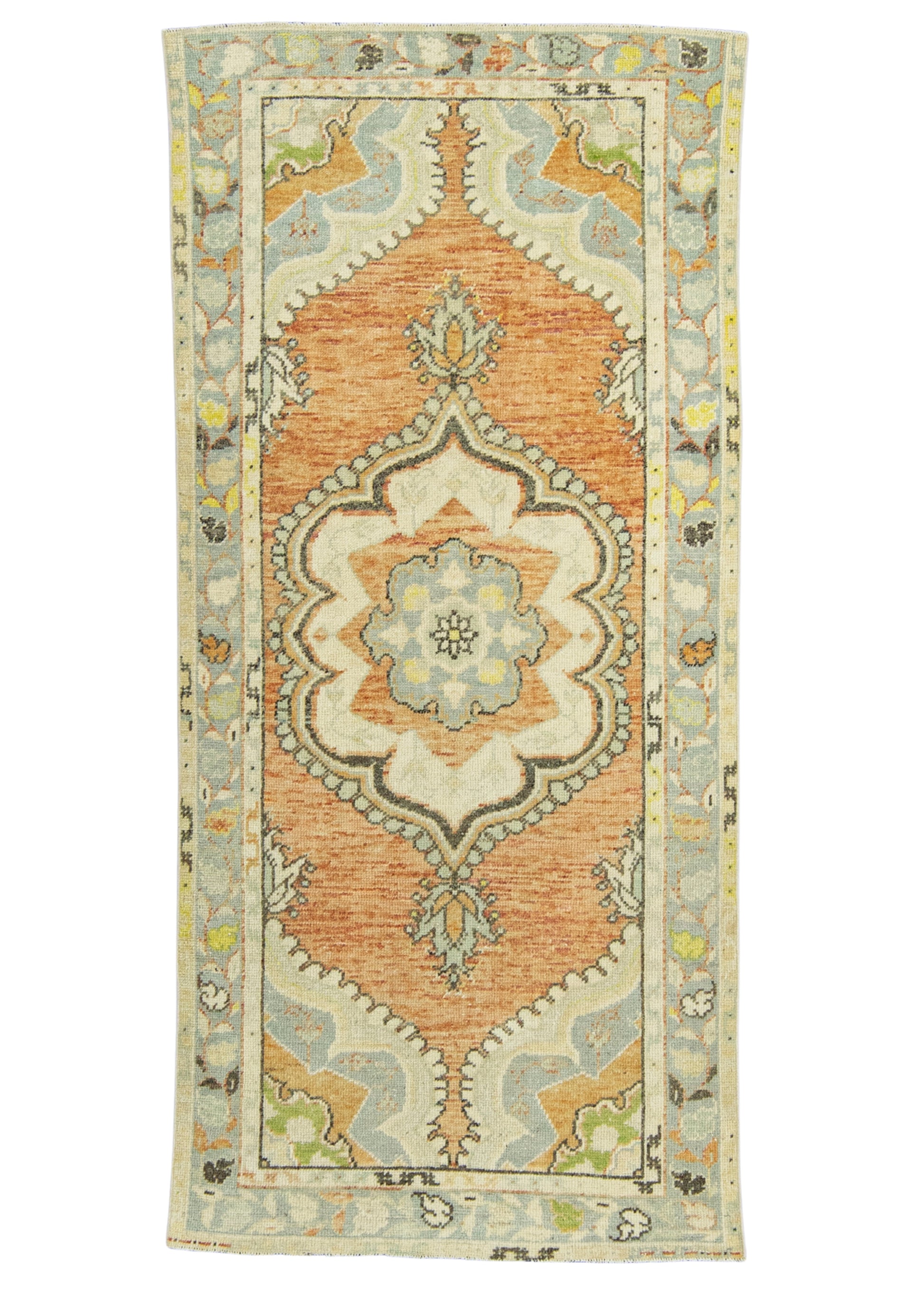 Turkish Anatolian Runner Rug 3'3" x 6'11" #22218